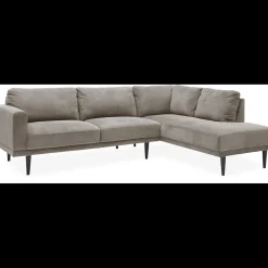 Outlet ILVA Mexico højrevendt sofa med pufafslutning