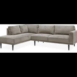 Clearance ILVA Mexico venstrevendt sofa med pufafslutning
