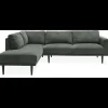 Hot ILVA Mexico venstrevendt sofa med pufafslutning