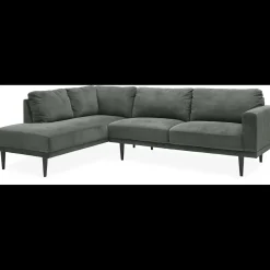 Hot ILVA Mexico venstrevendt sofa med pufafslutning