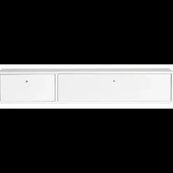 Best ILVA Mistral AV TV-møbel med 1 låge + 1 klap hvid
