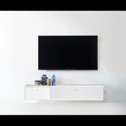 Best ILVA Mistral AV TV-møbel med 1 låge + 1 klap hvid