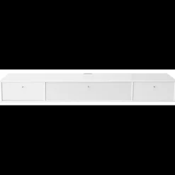Best ILVA Mistral AV TV-møbel med 2 skuffer og 1 låge hvid