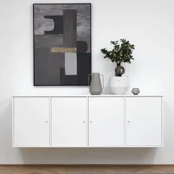 Discount ILVA Mistral Classic Reol med 4 låger hvid
