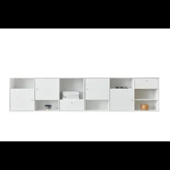 Discount ILVA Mistral Classic Skænk med 2 moduler, 4 låger + 2 skuffer hvid