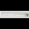 New ILVA Mistral Classic Smal reol med 2 rum + 1 skuffe hvid