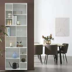Clearance ILVA Mistral Kubus Reol med 1 modul med 4 rum + 2 moduler med 5 rum hvid