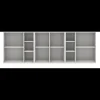 ILVA Mistral KUBUS Reol med 1 stk 4-rums modul + 2 stk 5-rums moduler hvid