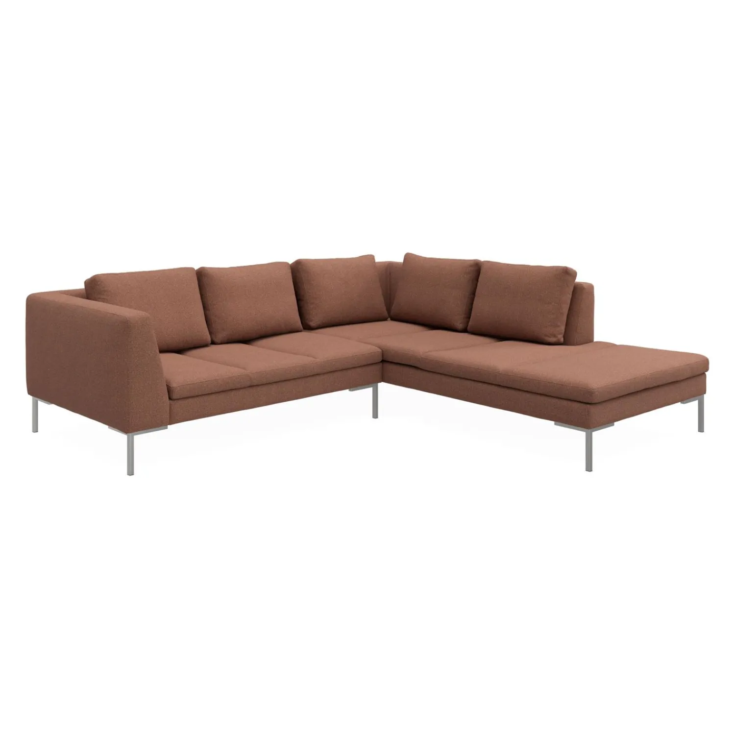 Discount ILVA Nordskov højrevendt hjørnesofa med pufafslutning