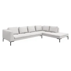New ILVA Nordskov højrevendt hjørnesofa med pufafslutning
