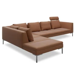 Best ILVA Nordskov venstrevendt hjørnesofa med pufafslutning