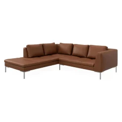Online ILVA Nordskov venstrevendt hjørnesofa med pufafslutning