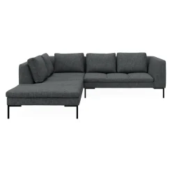 Hot ILVA Nordskov venstrevendt hjørnesofa med pufafslutning