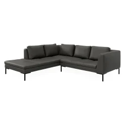 ILVA Nordskov venstrevendt hjørnesofa med pufafslutning