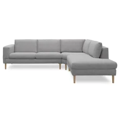 Best ILVA Nyland højrevendt hjørnesofa med pufafslutning