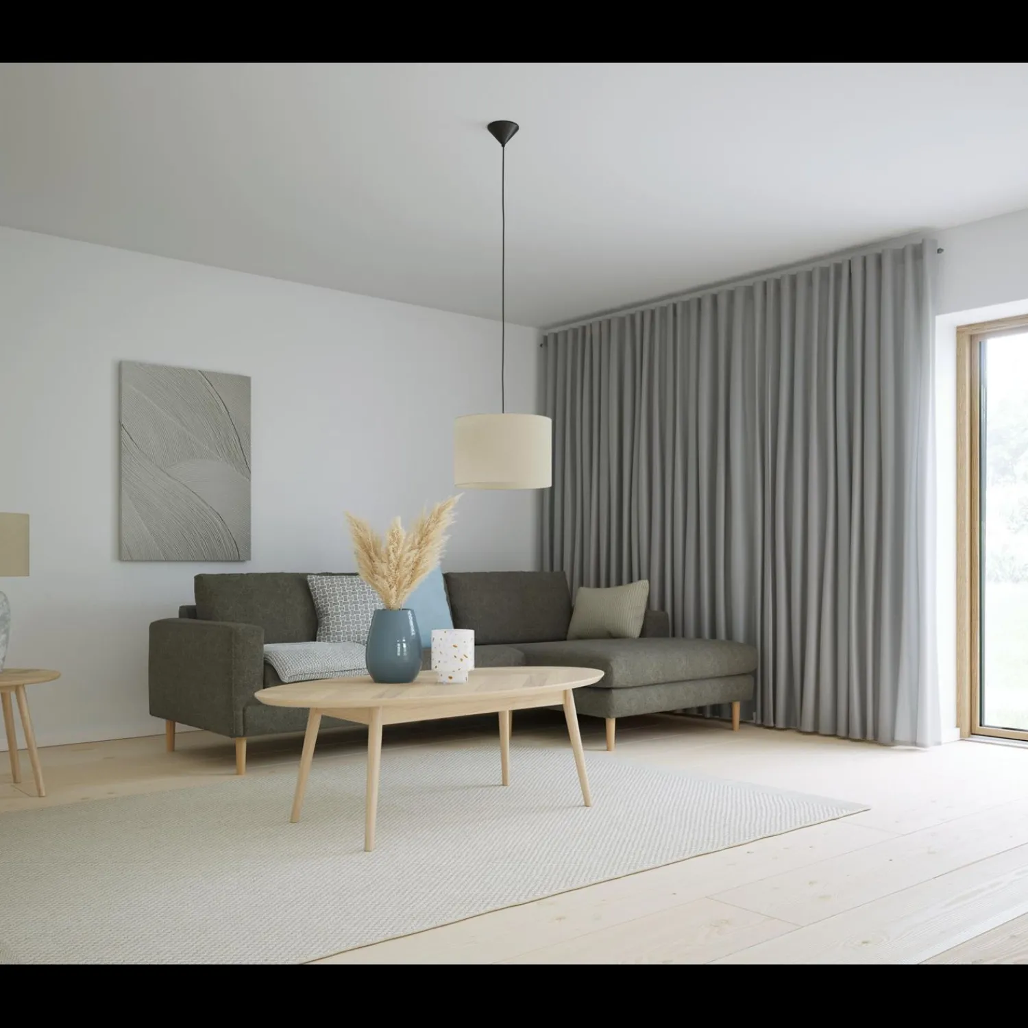 Online ILVA Nyland højrevendt sofa med chaiselong