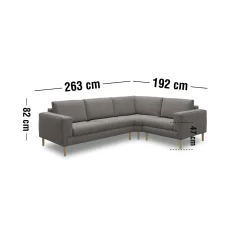 Hot ILVA Nyland Hjørnesofa