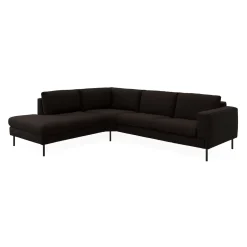 Outlet ILVA Nyland venstrevendt hjørnesofa med pufafslutning