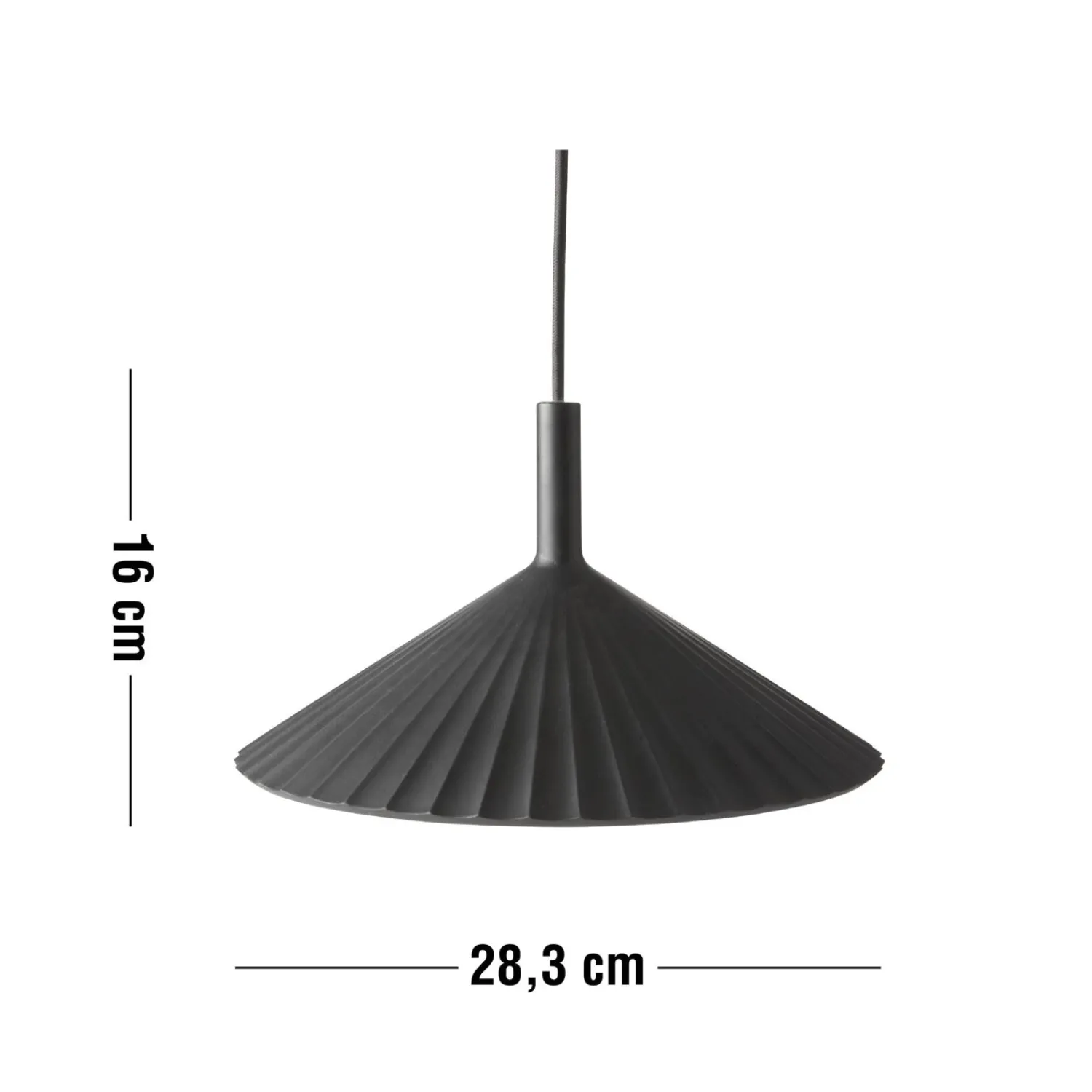 Outlet ILVA Nyra Pendel 16 x 28,3 cm