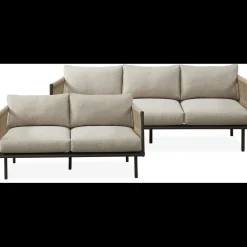 Best ILVA Oblic Loungehavesæt med 3 pers. loungesofa og 2 pers. loungesofa.