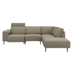 Outlet ILVA Remus højrevendt sofa med pufafslutning