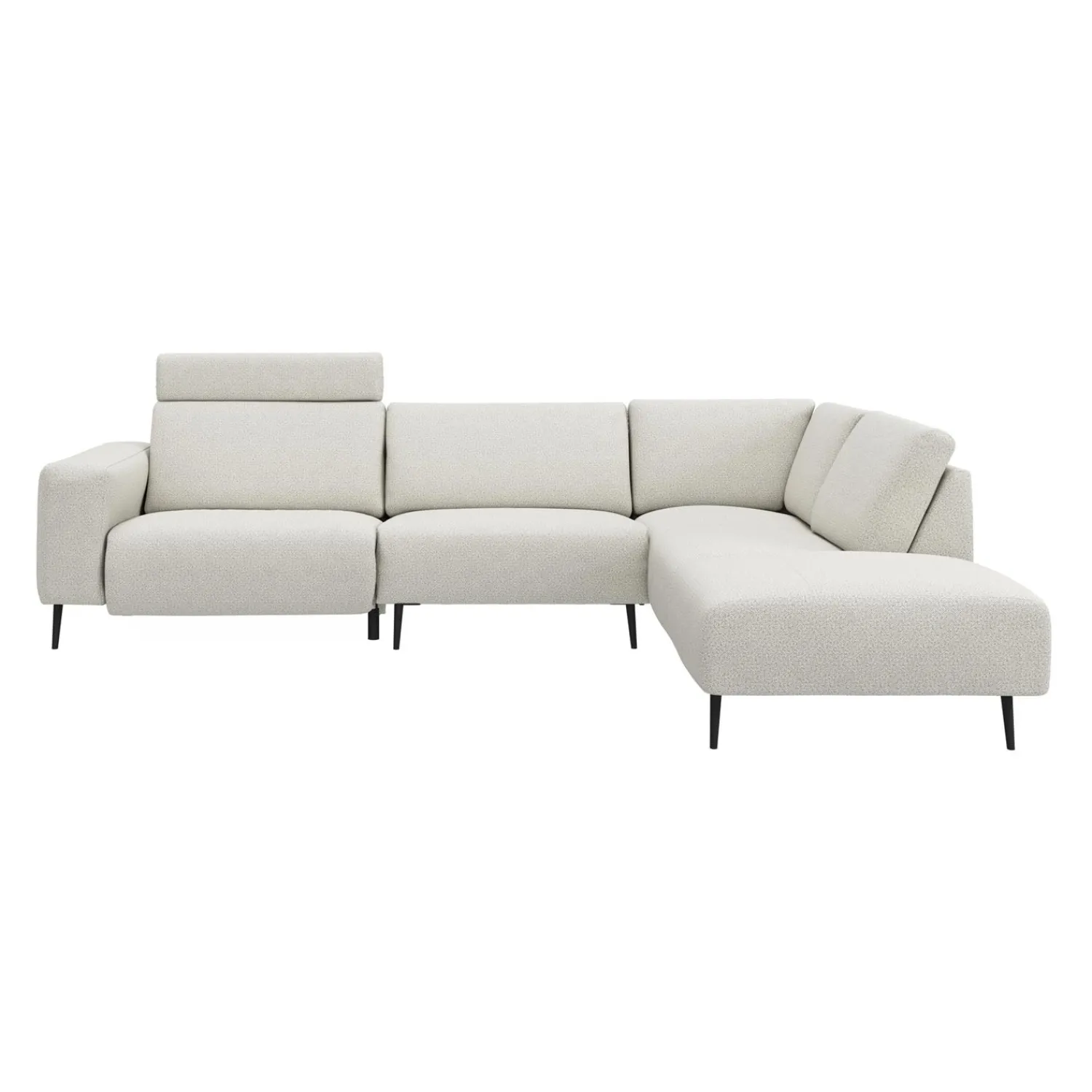 Clearance ILVA Remus højrevendt sofa med pufafslutning