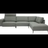 Online ILVA Remus højrevendt sofa med pufafslutning