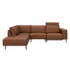 Best ILVA Remus venstrevendt sofa med pufafslutning