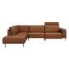 Outlet ILVA Remus venstrevendt sofa med pufafslutning