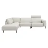 ILVA Remus venstrevendt sofa med pufafslutning
