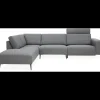 Clearance ILVA Remus venstrevendt sofa med pufafslutning