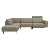 New ILVA Remus venstrevendt sofa med pufafslutning