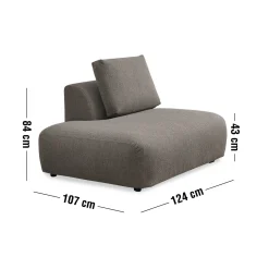 Discount ILVA Reykjavik Modul med pufafslutning