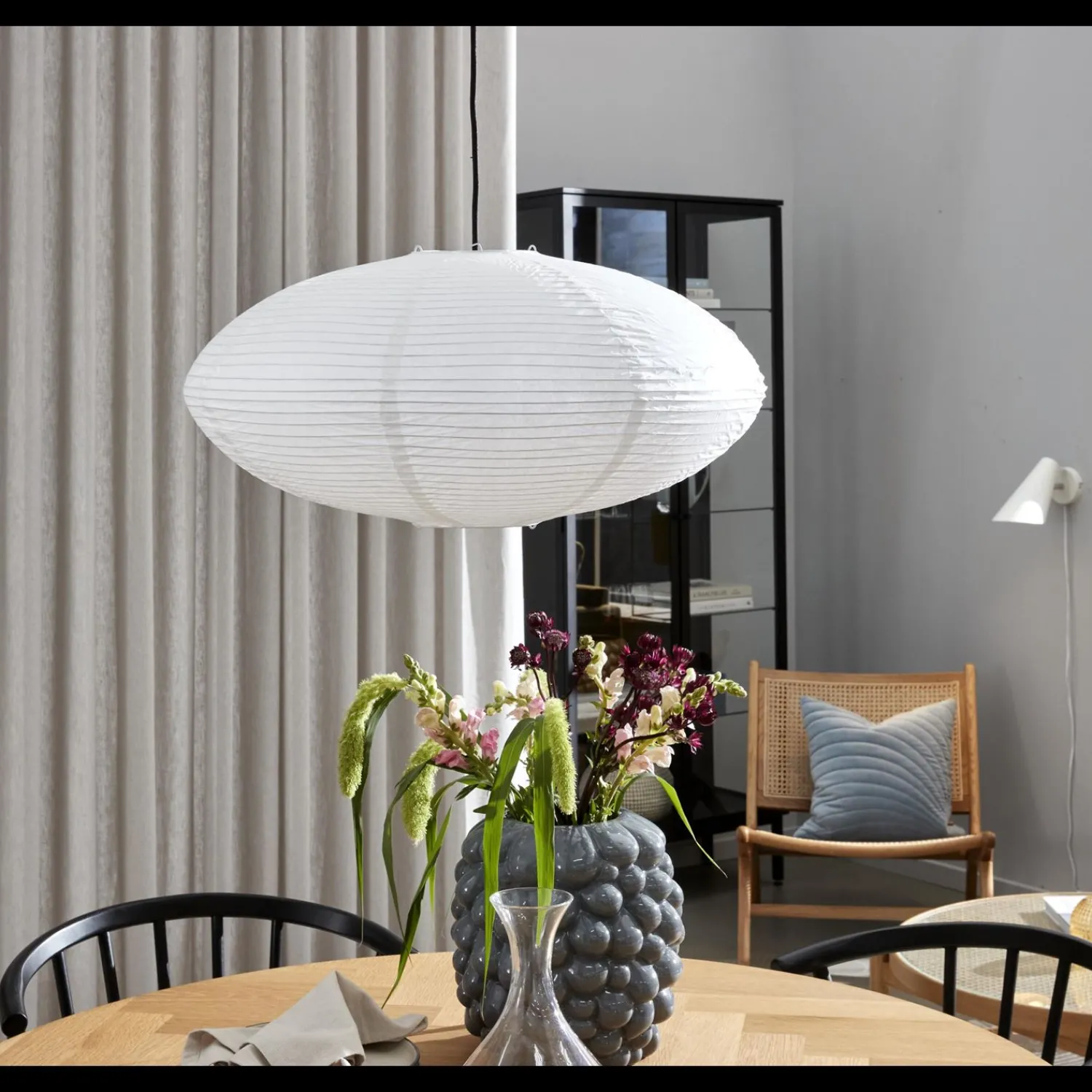 Hot ILVA Riisi oval Lampeskærm 27 x 60 cm