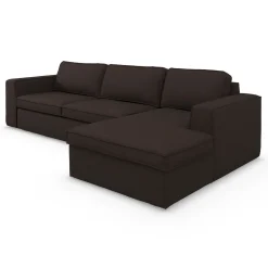 Clearance ILVA Runar højrevendt sofa med chaiselong