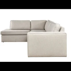 Outlet ILVA Runar venstrevendt hjørnesofa med pufafslutning