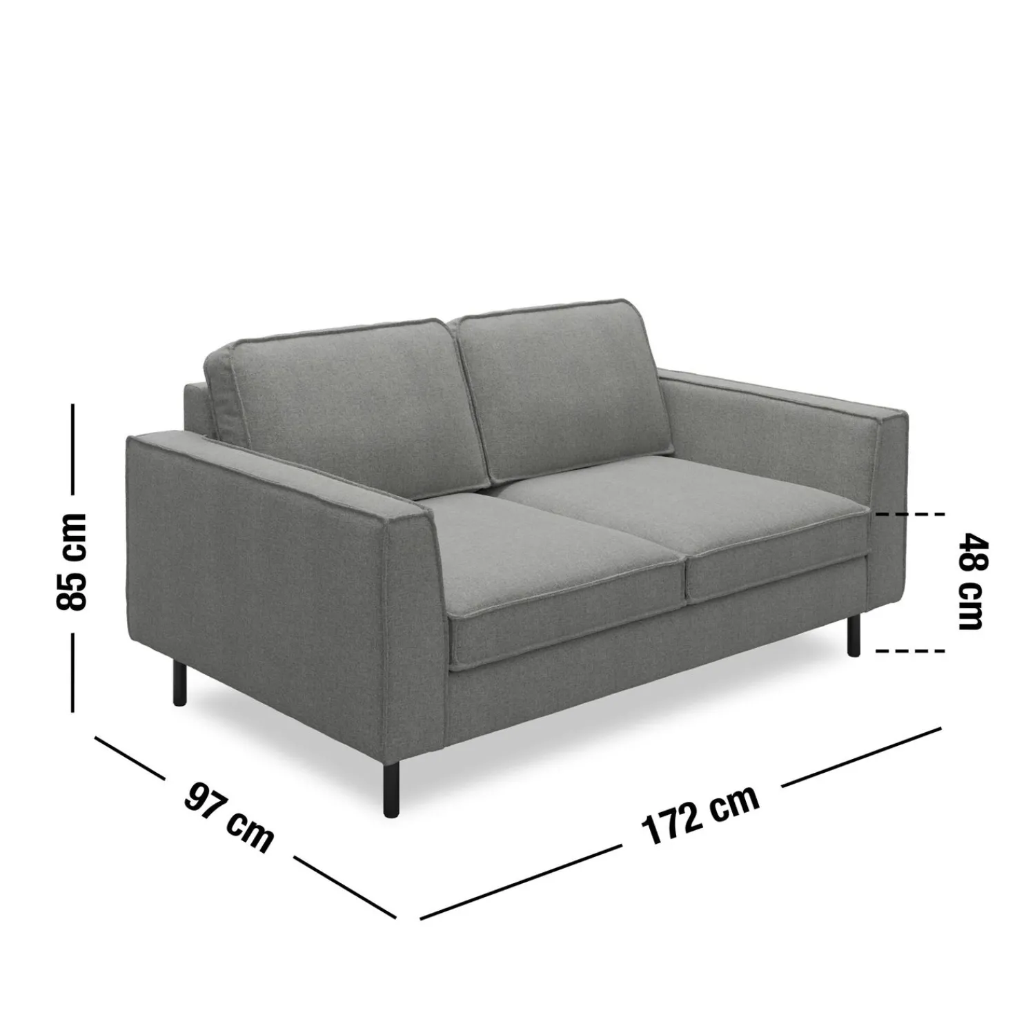 Clearance ILVA Scott 2 pers. Sofa