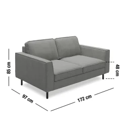 ILVA Scott 2 pers. Sofa