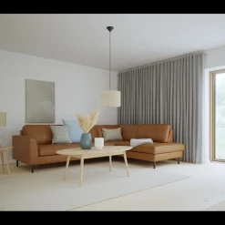 Best ILVA Scott højrevendt hjørnesofa med pufafslutning