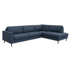 ILVA Scott højrevendt hjørnesofa med pufafslutning