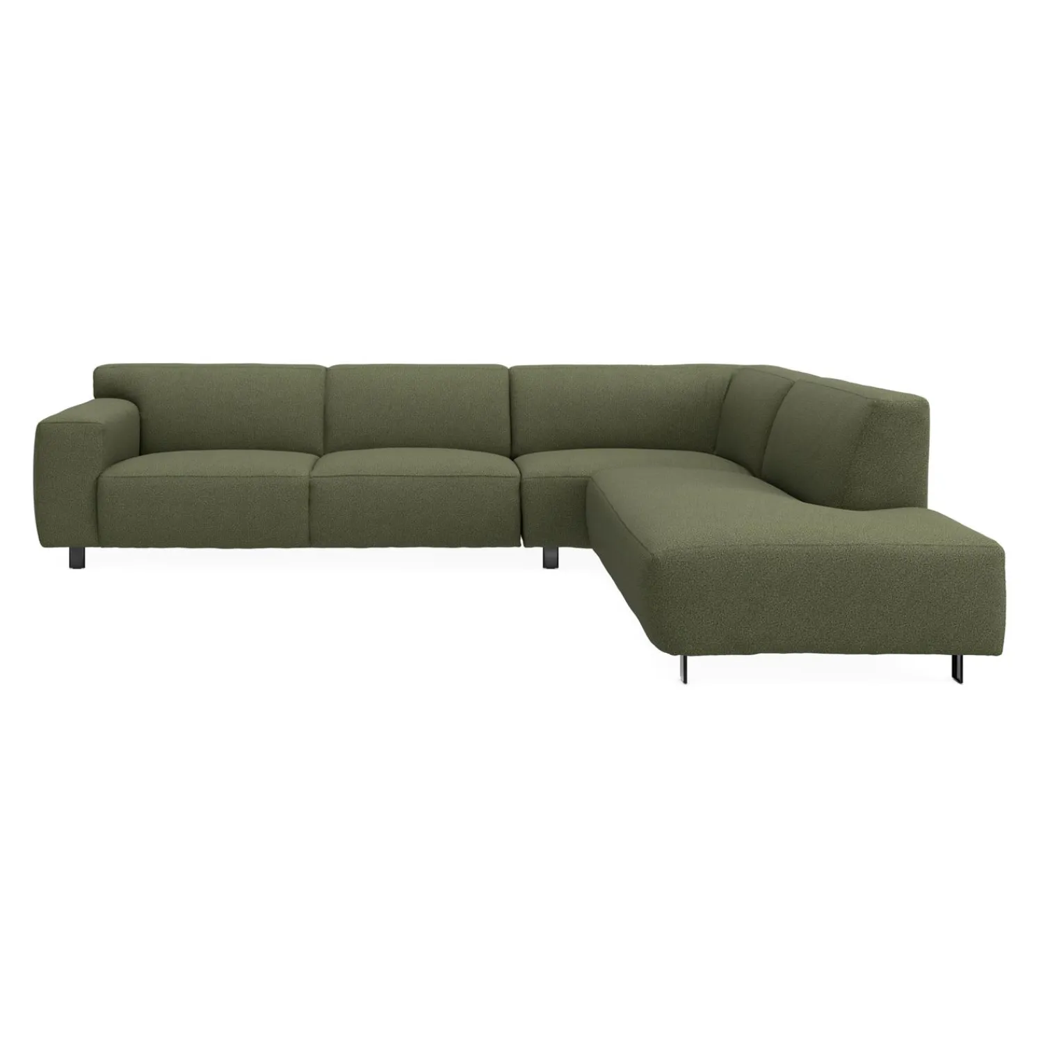 New ILVA Siena højrevendt hjørnesofa med pufafslutning