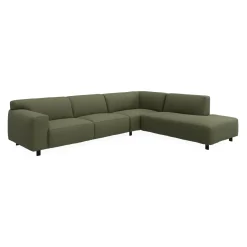 New ILVA Siena højrevendt hjørnesofa med pufafslutning