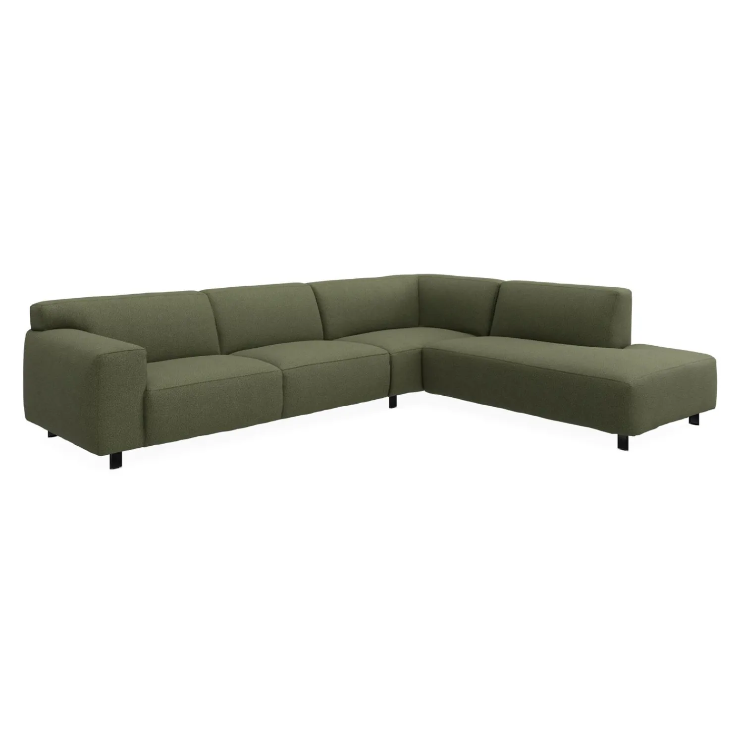 New ILVA Siena højrevendt hjørnesofa med pufafslutning