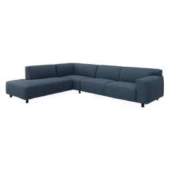 New ILVA Siena venstrevendt hjørnesofa med pufafslutning