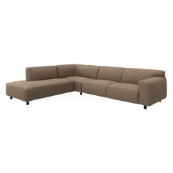 New ILVA Siena venstrevendt hjørnesofa med pufafslutning