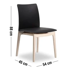 Discount ILVA Skovby Denver SM63 Spisebordsstol