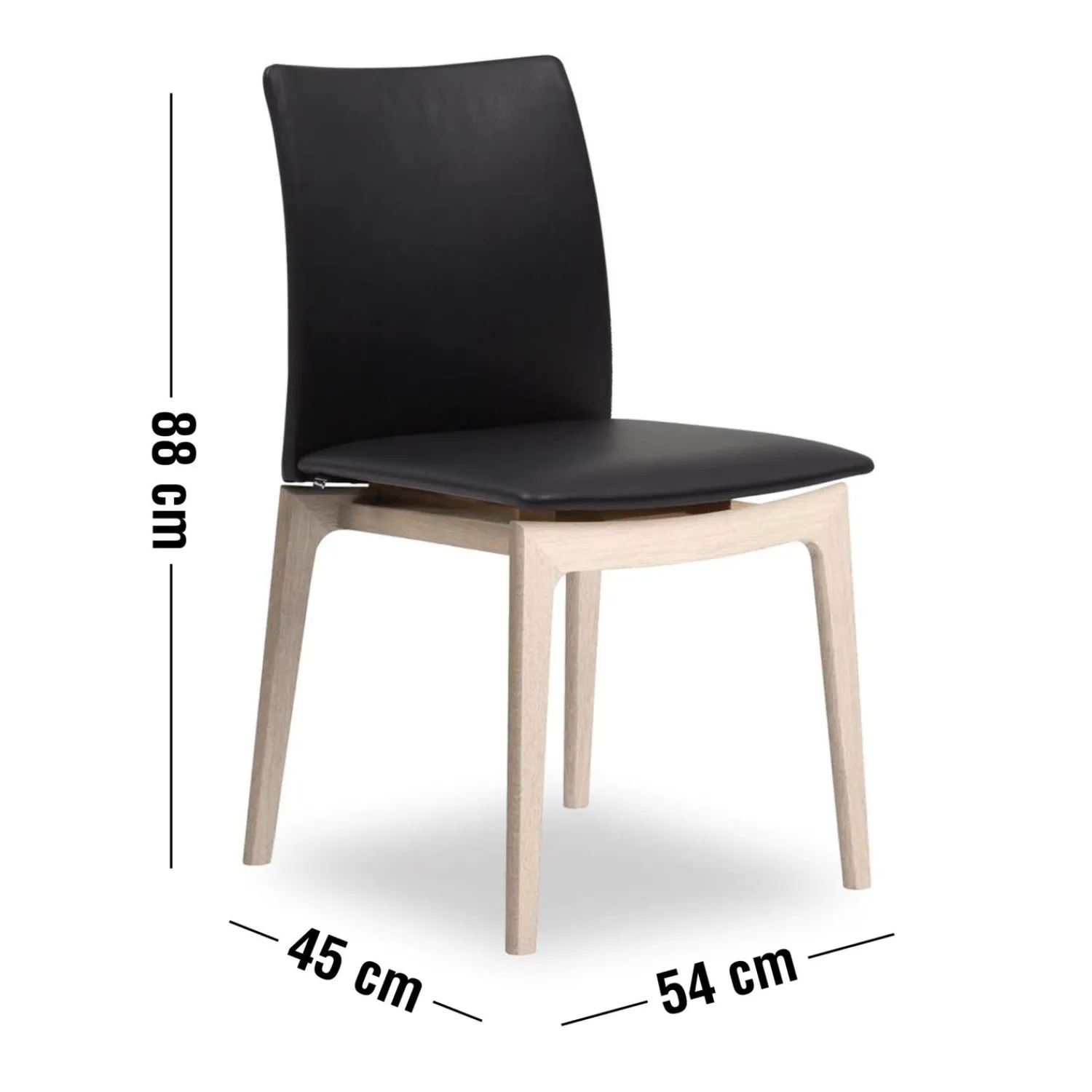 Discount ILVA Skovby Denver SM63 Spisebordsstol