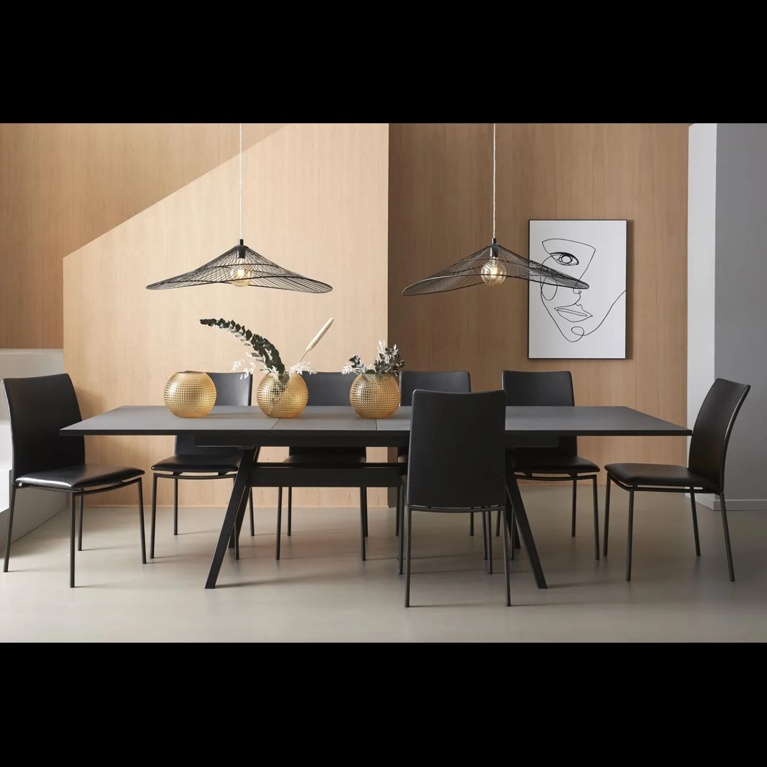 Online ILVA Skovby Nordic SM11 Spisebord 183 x 100 x 74 cm