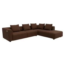 Best ILVA Solaro højrevendt hjørnesofa med pufafslutning