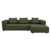 Best ILVA Solaro højrevendt sofa med chaiselong